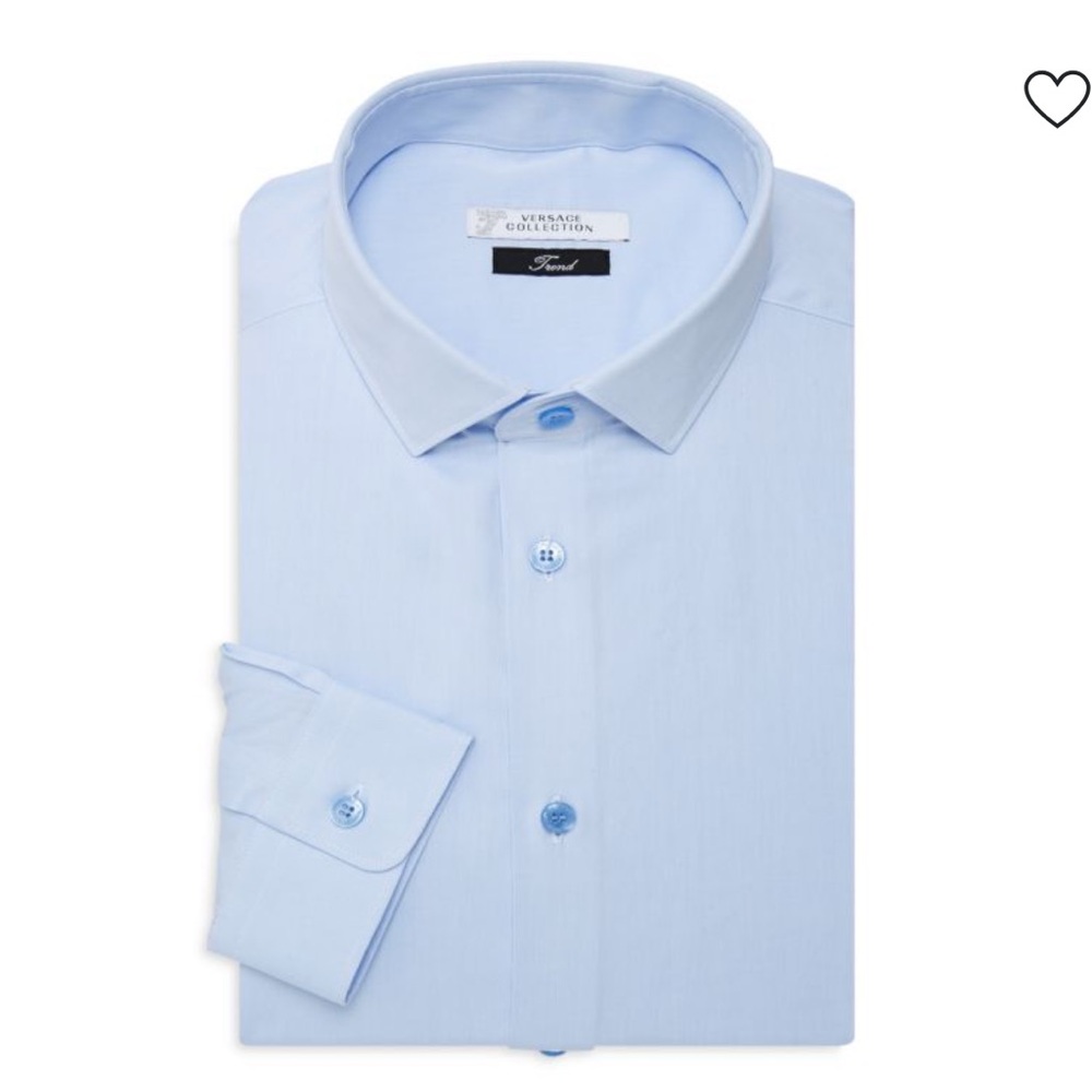 Versace Collection Trend-Fit Dress Shirt - Size 44